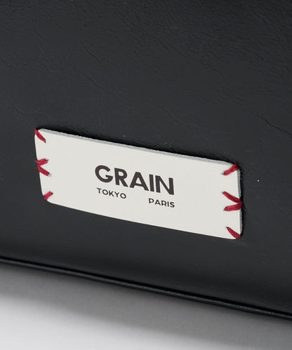 GRAIN 配色皮革鏈條 2WAY 單肩包