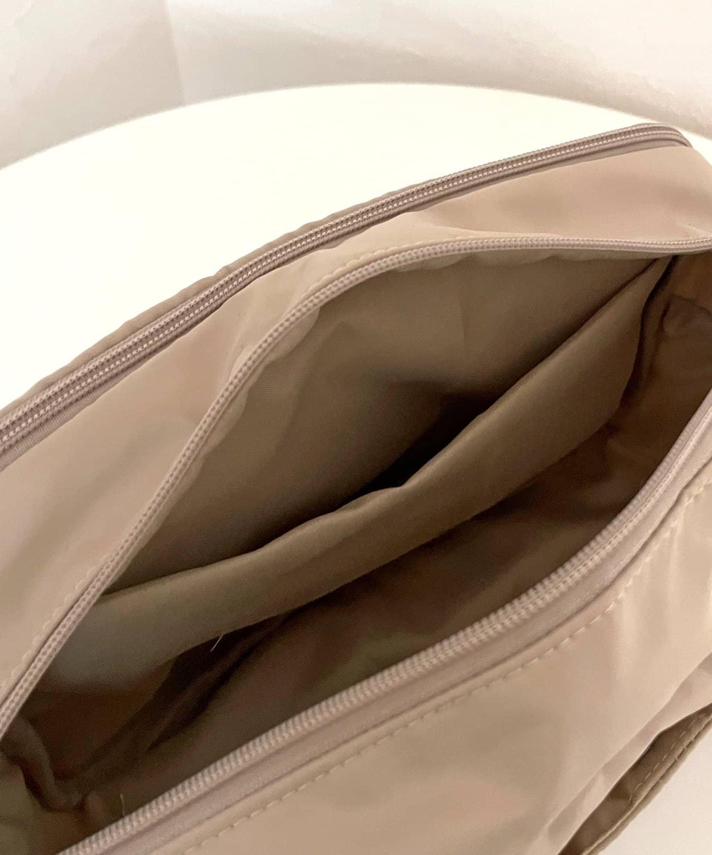 SAPON 防潑水 蝴蝶結抽褶 單肩包