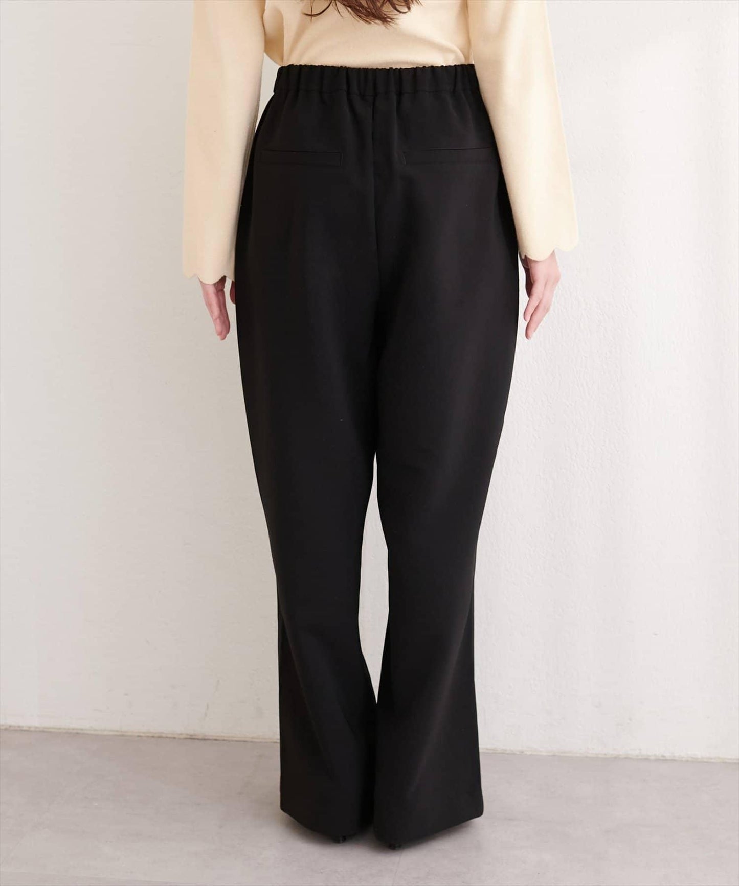 垂墜感寬鬆彈力休閒褲