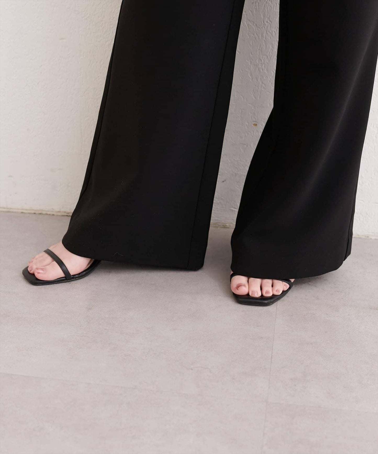 垂墜感寬鬆彈力休閒褲