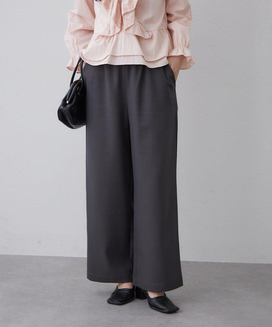輕鬆舒適穿著 寬鬆易穿 闊腿褲