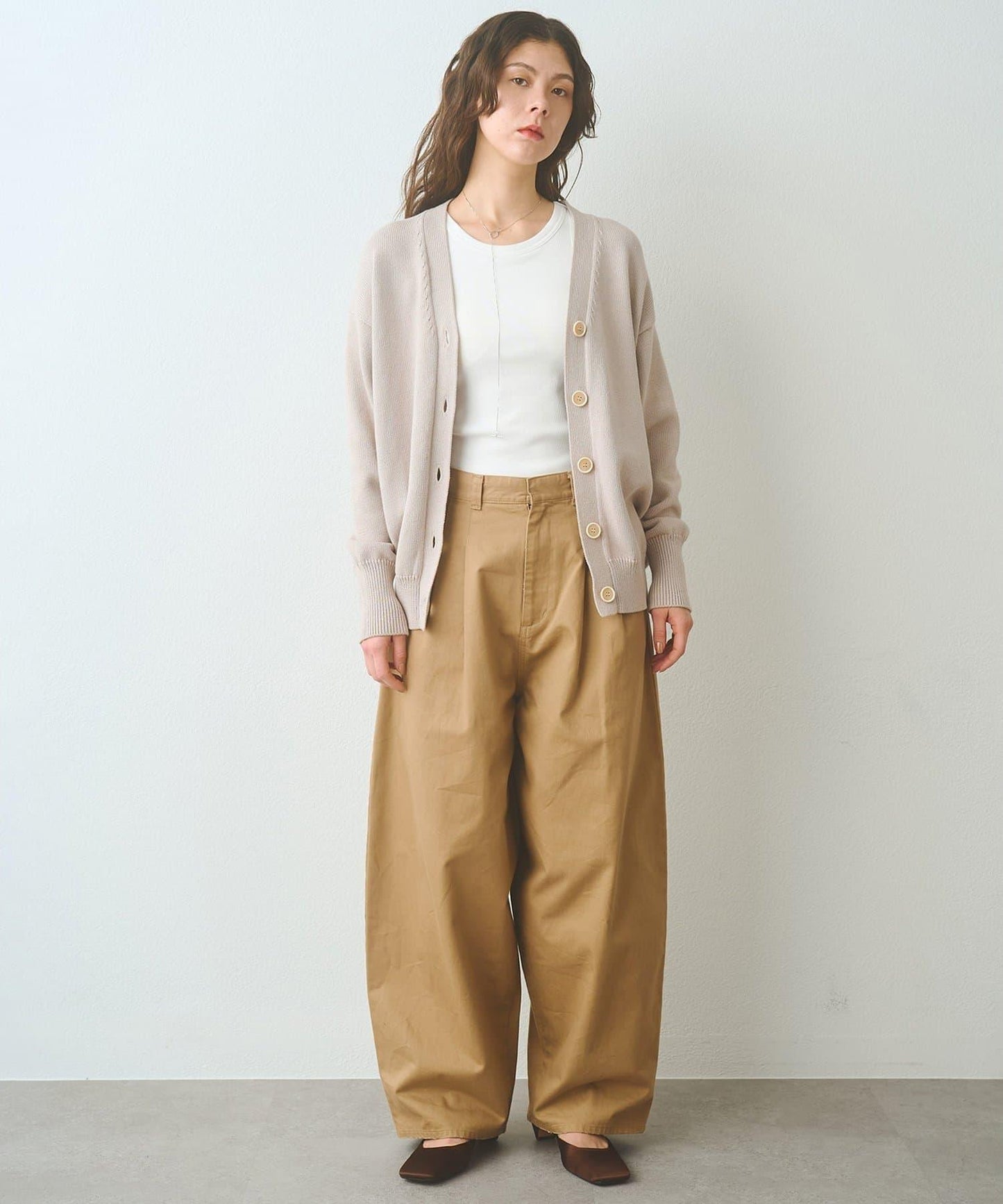 紐扣設計 針織開衫