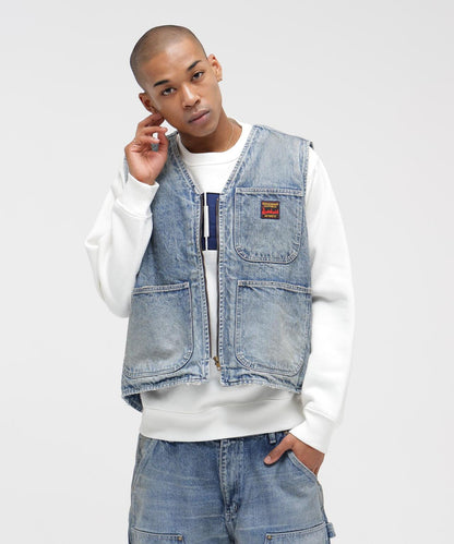 《AVIREX|MOANDMO CLOTHING》 DENIM WORK VEST