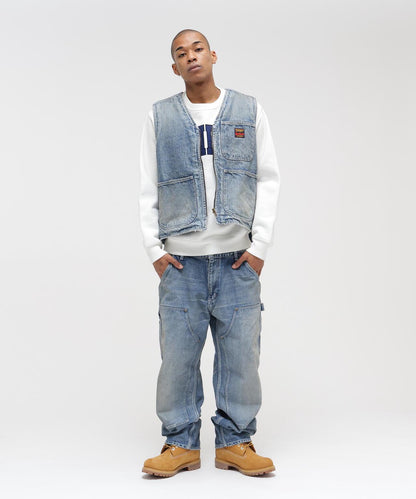 《AVIREX|MOANDMO CLOTHING》 DENIM WORK VEST