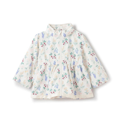 防潑水荷葉擺風衣外套