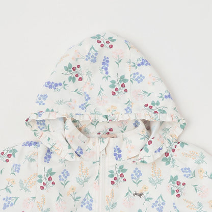 防潑水荷葉擺風衣外套