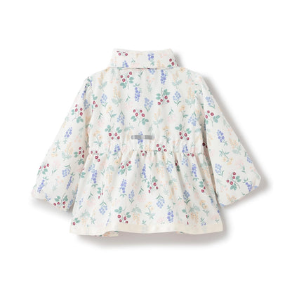 防潑水荷葉擺風衣外套