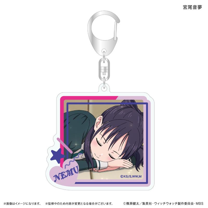 ウィッチウォッチ（魔女守護者） 宮尾音夢 亞克力鑰匙扣