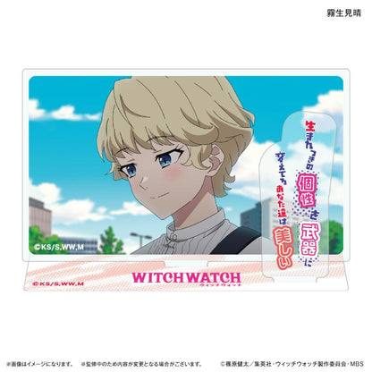 ウィッチウォッチ（魔女守護） 霧生見晴 臺詞亞克力場景立牌