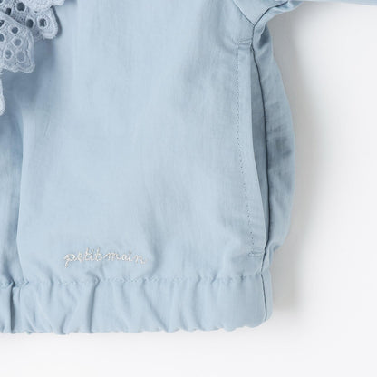 蕾絲荷葉邊短外套