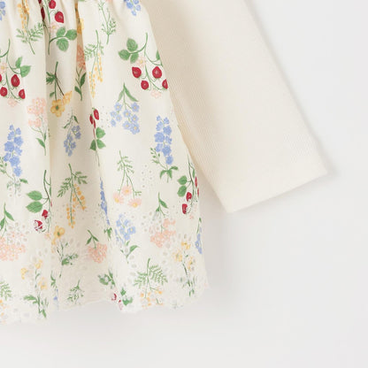 Link 肩部荷葉邊 長袖 中長款上衣