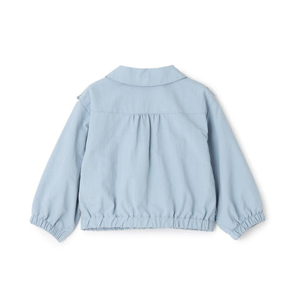 蕾絲荷葉邊短外套