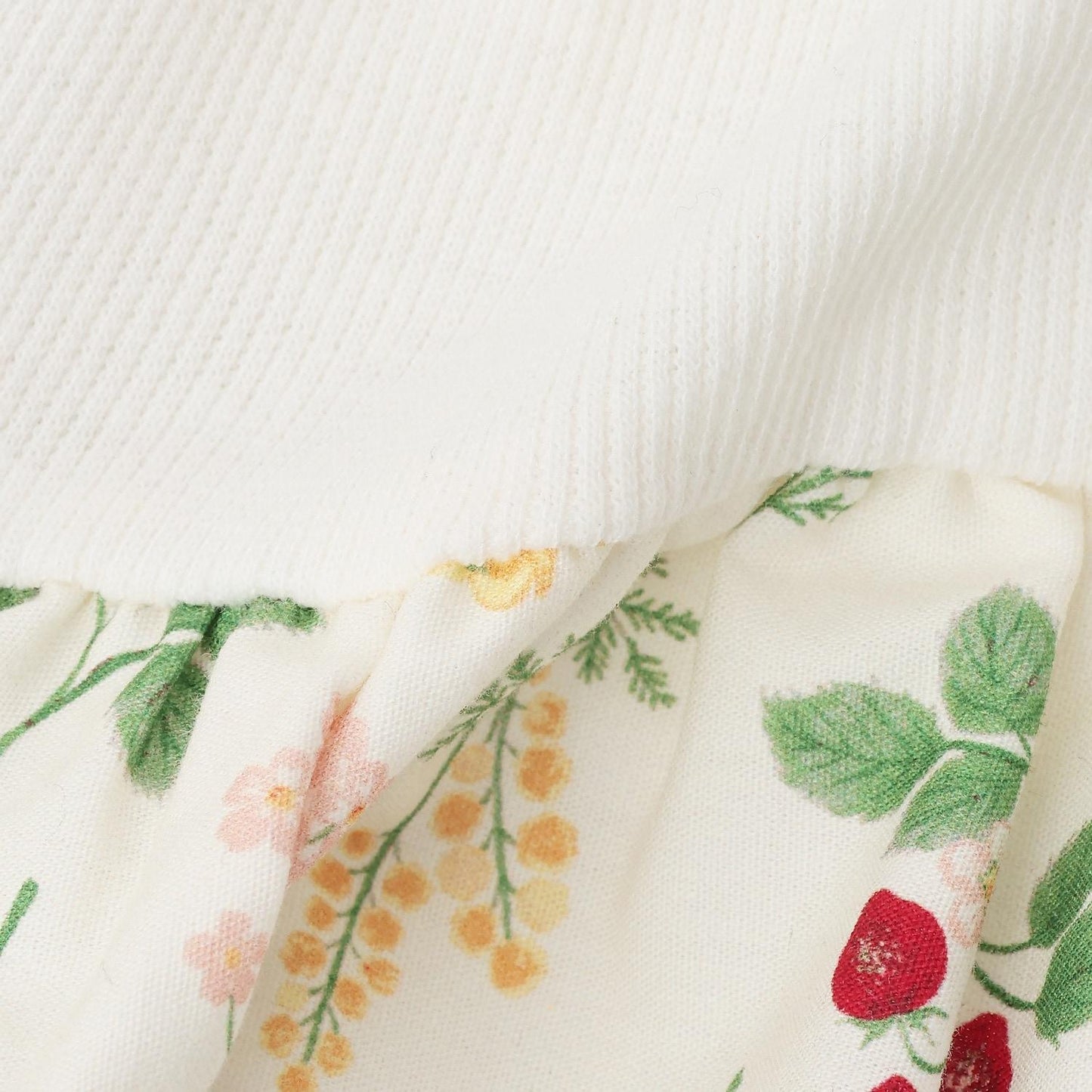 Link 肩部荷葉邊 長袖 中長款上衣