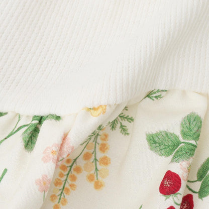 Link 肩部荷葉邊 長袖 中長款上衣