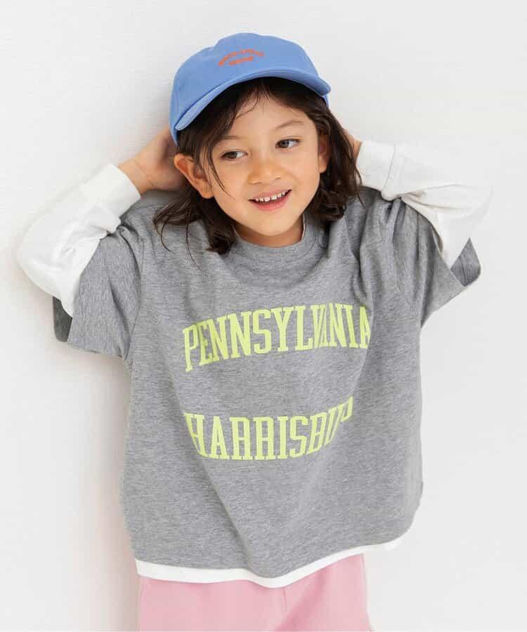 兩件套層次拼接T恤