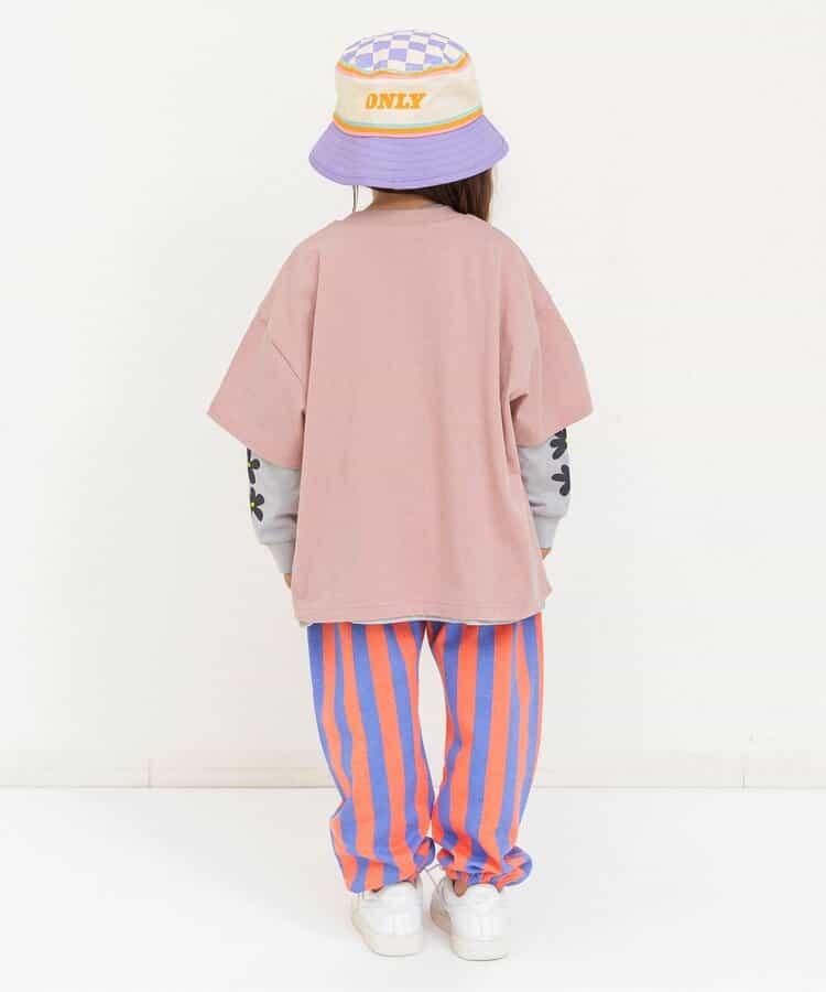 兩件套層次拼接T恤