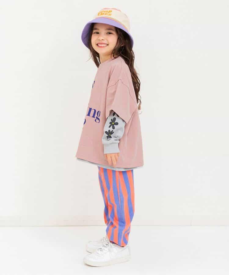 兩件套層次拼接T恤