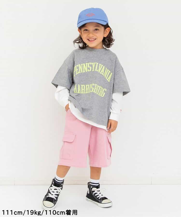 兩件套層次拼接T恤