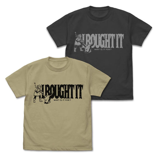 葬送のフリーレン（葬送的芙莉蓮） フリーレン 文字印花T恤 「買っちゃった」 S碼 墨色