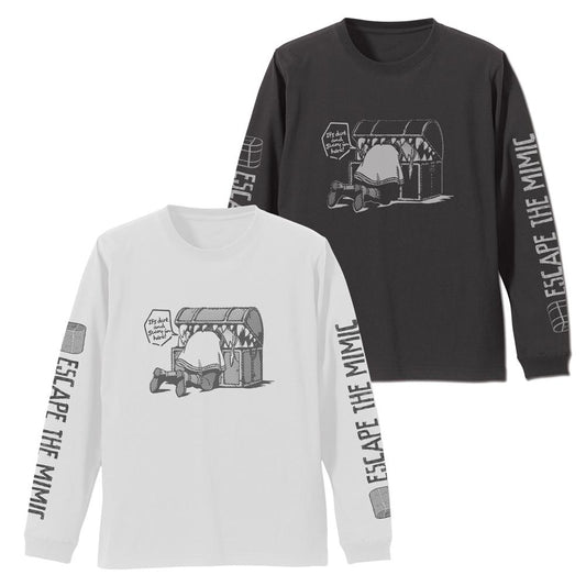 葬送のフリーレン（葬送的芙莉蓮） 角色圖案系列 ミミック フリーレン 袖口羅紋長袖T恤 WHITE M款