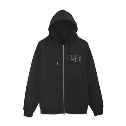 《葬送的芙莉蓮》 フリーレン 拉鍊連帽衛衣 XXL款 BLACK