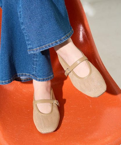 網面設計 芭蕾平底鞋