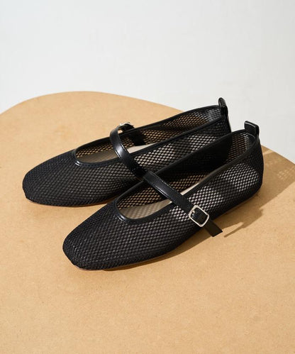 網面設計 芭蕾平底鞋