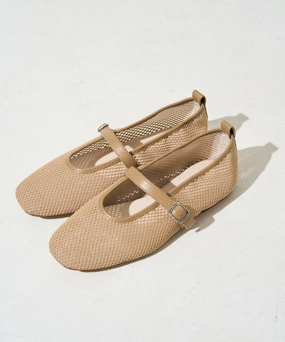 網面設計 芭蕾平底鞋