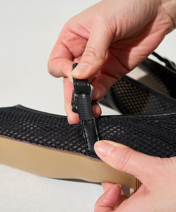 網面設計 芭蕾平底鞋