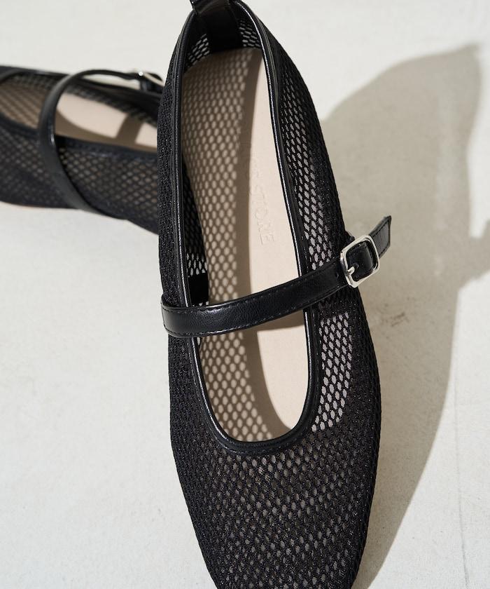 網面設計 芭蕾平底鞋