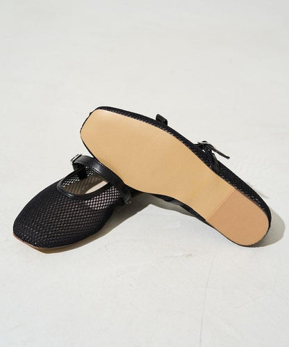 網面設計 芭蕾平底鞋