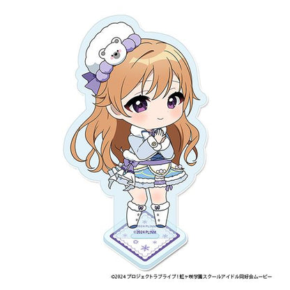 ラブライブ!虹ヶ咲學園スクールアイドル同好會（虹咲學園學園偶像同好會） 小巧角色系列 近江彼方 亞克力立牌 冬季服裝款