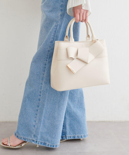 PU皮 蝴蝶結裝飾 包袋
