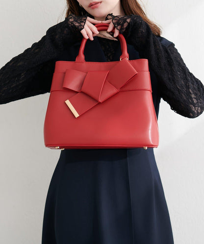 PU皮 蝴蝶結裝飾 包袋