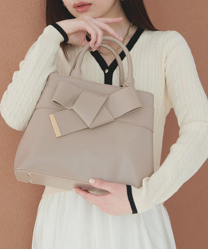 PU皮 蝴蝶結裝飾 包袋