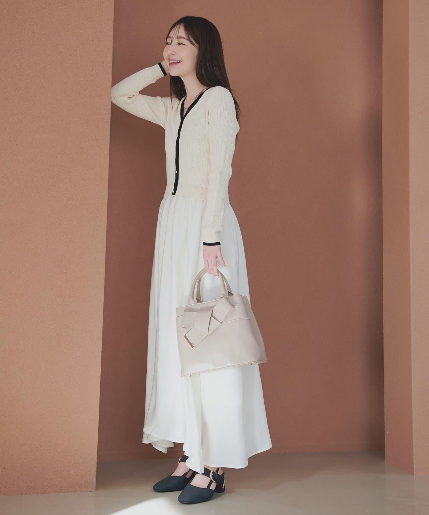 PU皮 蝴蝶結裝飾 包袋