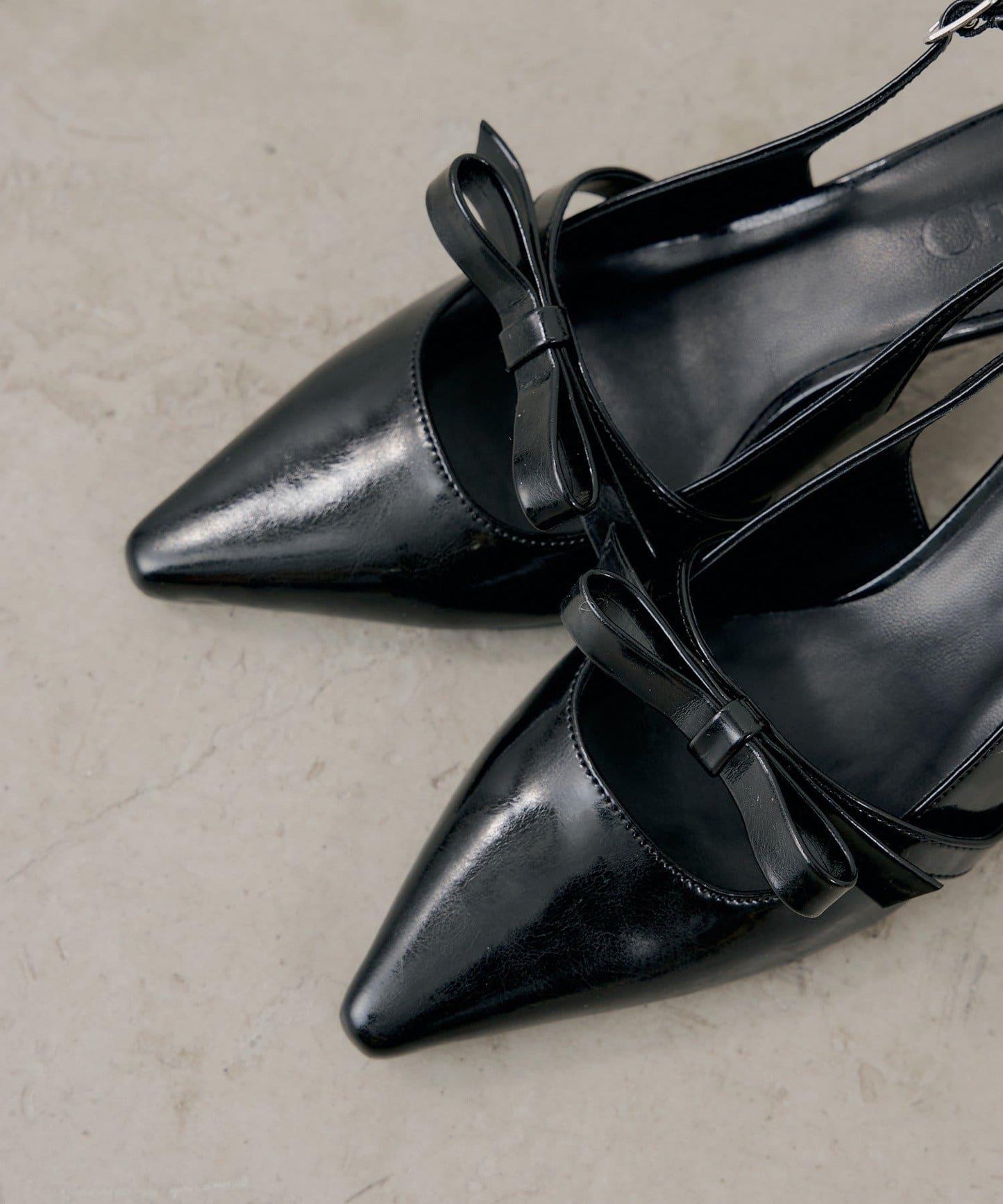 蝴蝶結裝飾穆勒鞋