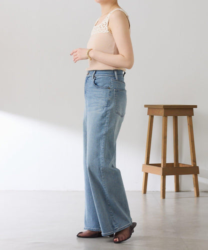 蕾絲裝飾 針織 吊帶上衣