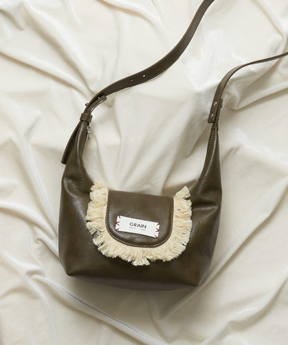 GRAIN 流蘇 2WAY 迷你斜挎包