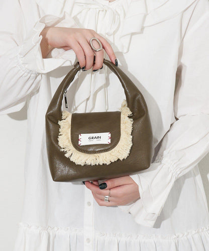 GRAIN 流蘇 2WAY 迷你斜挎包