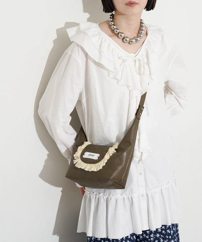 GRAIN 流蘇 2WAY 迷你斜挎包