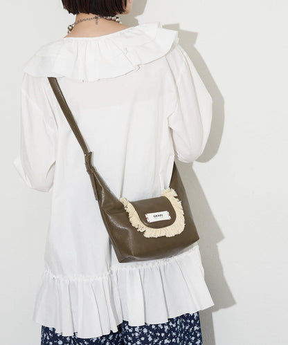 GRAIN 流蘇 2WAY 迷你斜挎包