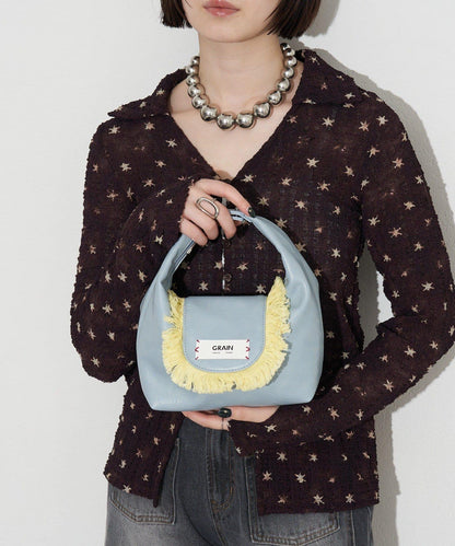 GRAIN 流蘇 2WAY 迷你斜挎包