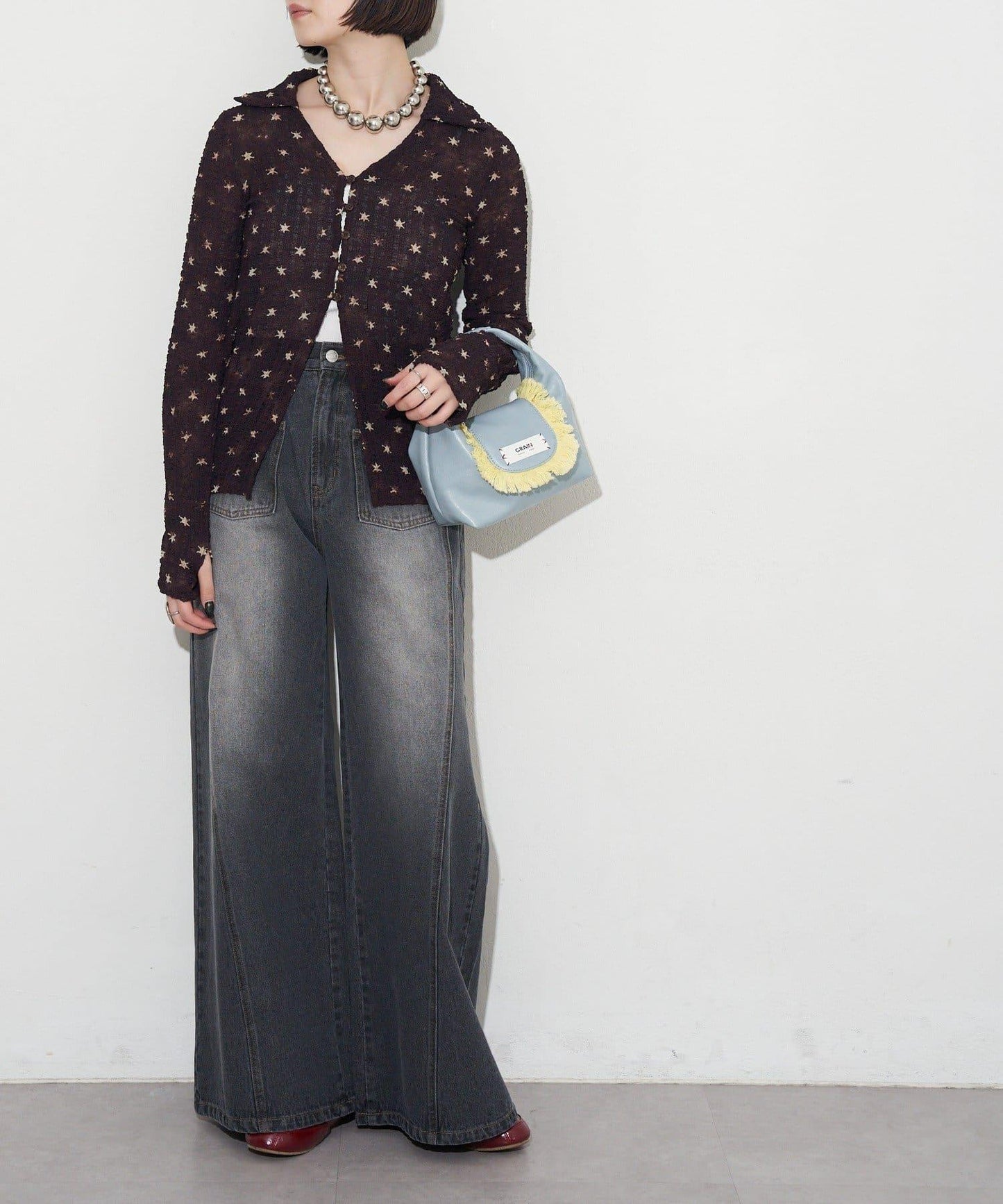 GRAIN 流蘇 2WAY 迷你斜挎包