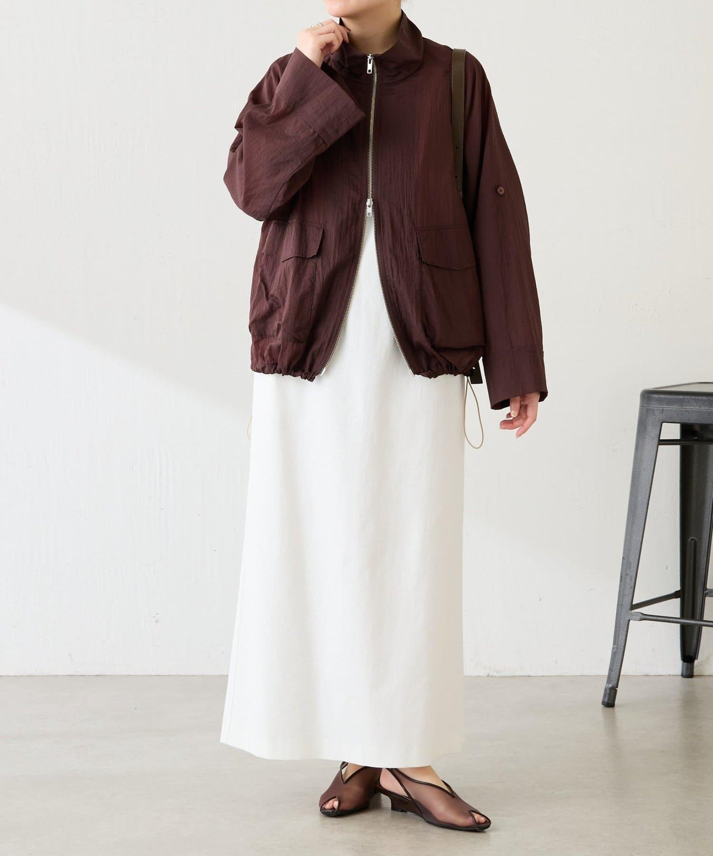 可收納便攜 尼龍 夾克