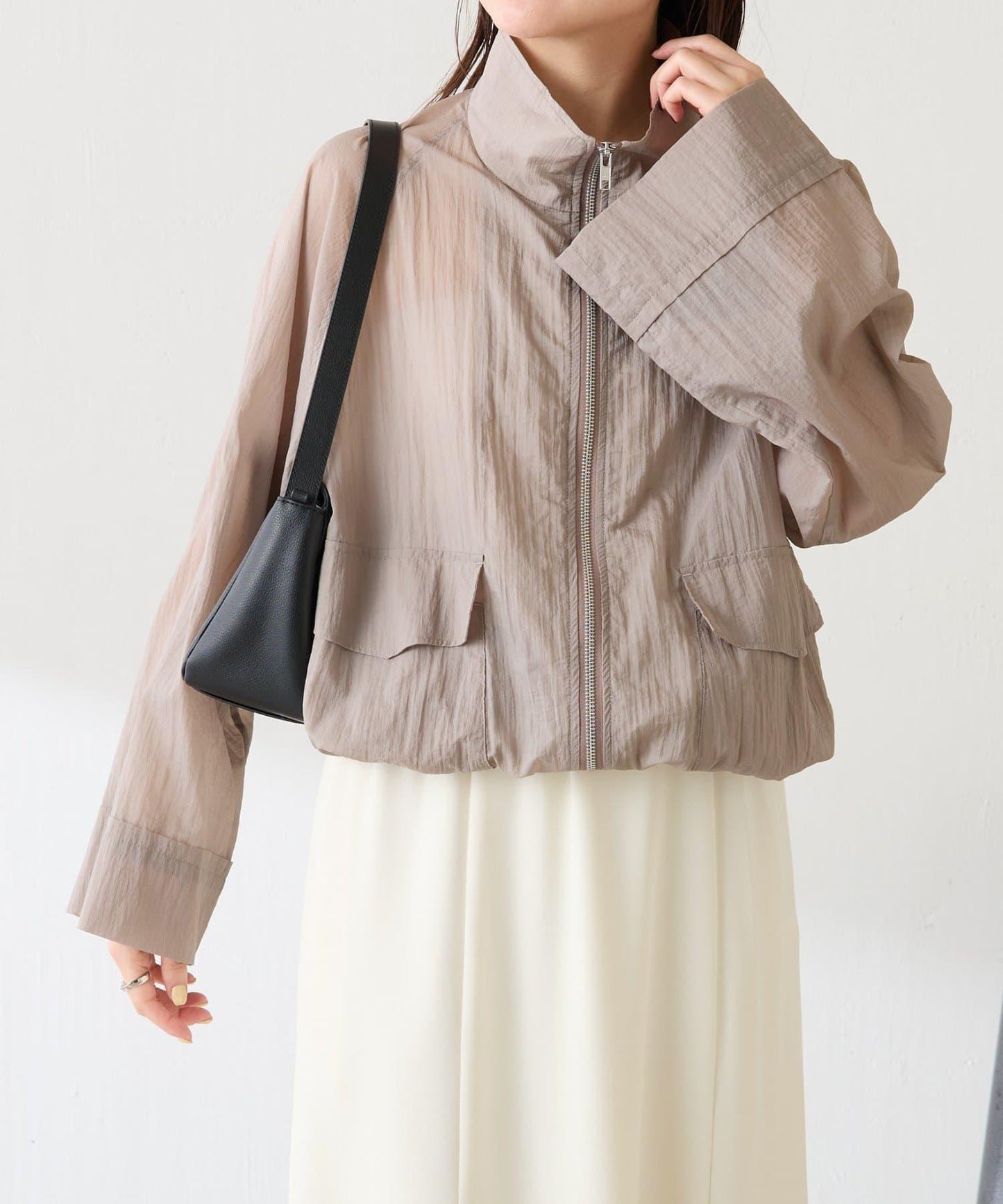 可收納便攜 尼龍 夾克