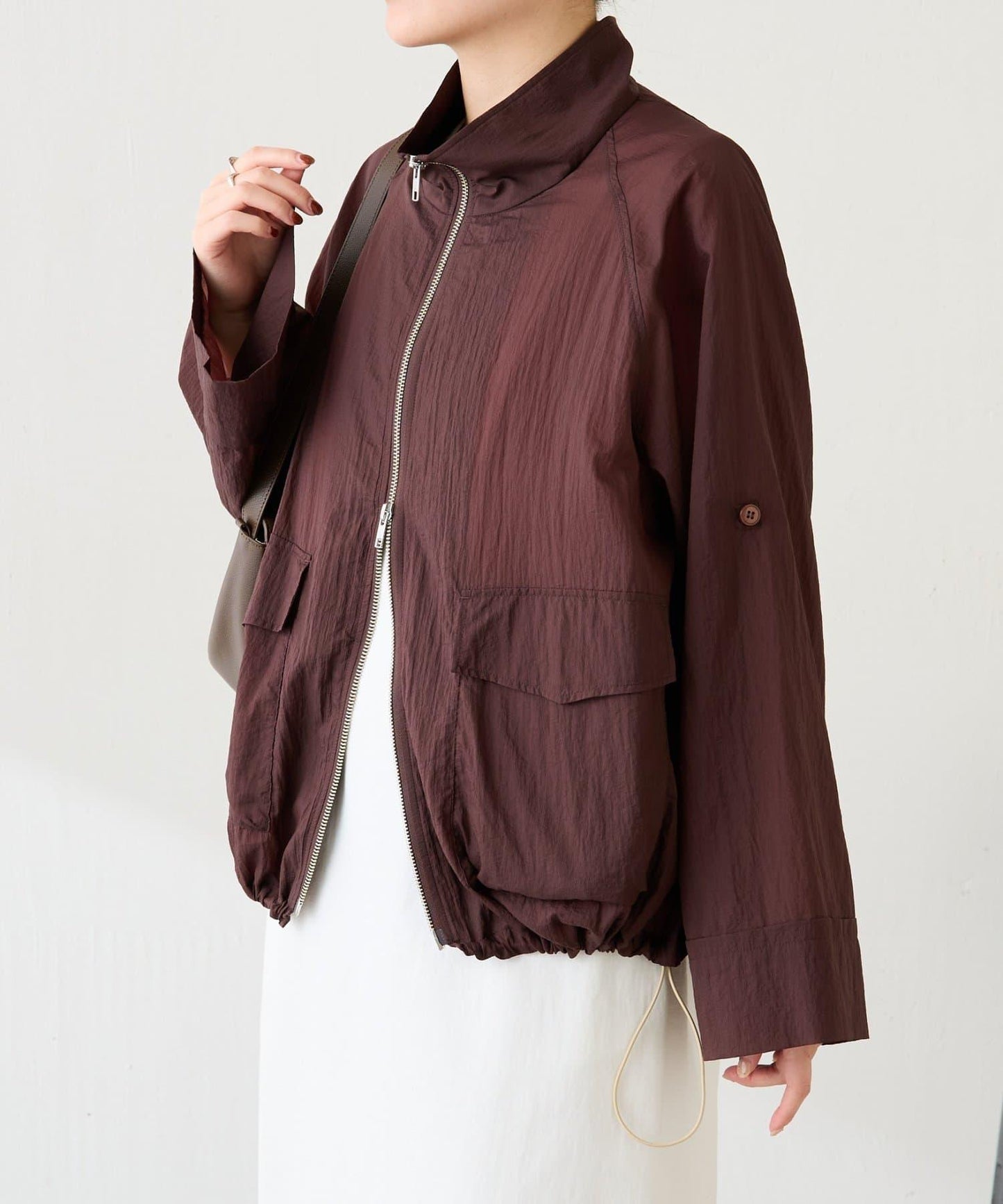 可收納便攜 尼龍 夾克