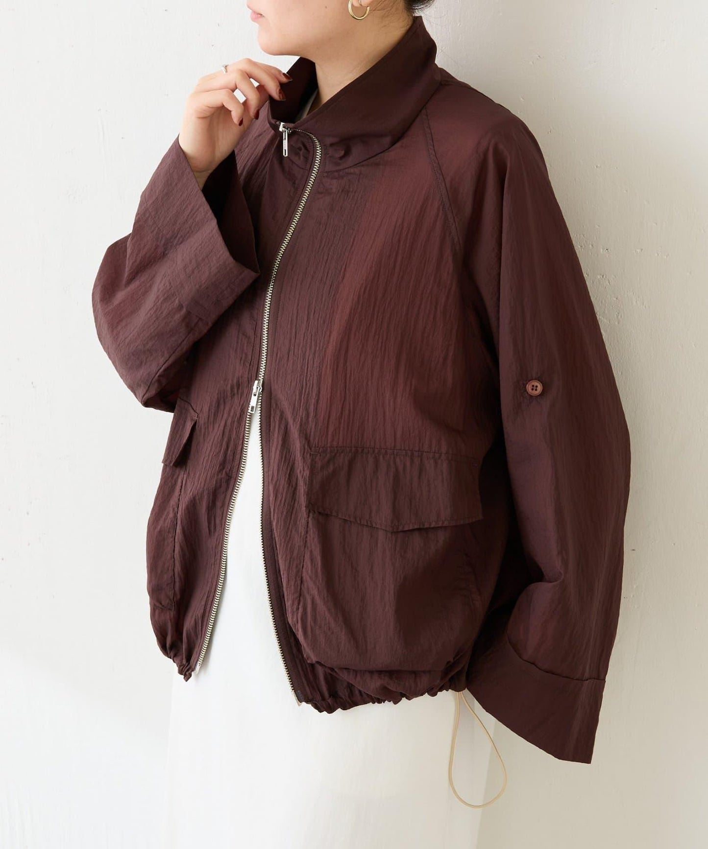 可收納便攜 尼龍 夾克