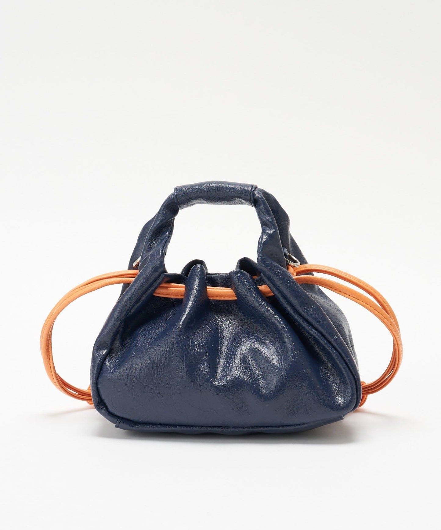 GRAIN/グレイン 復古走線 迷你束口手提包