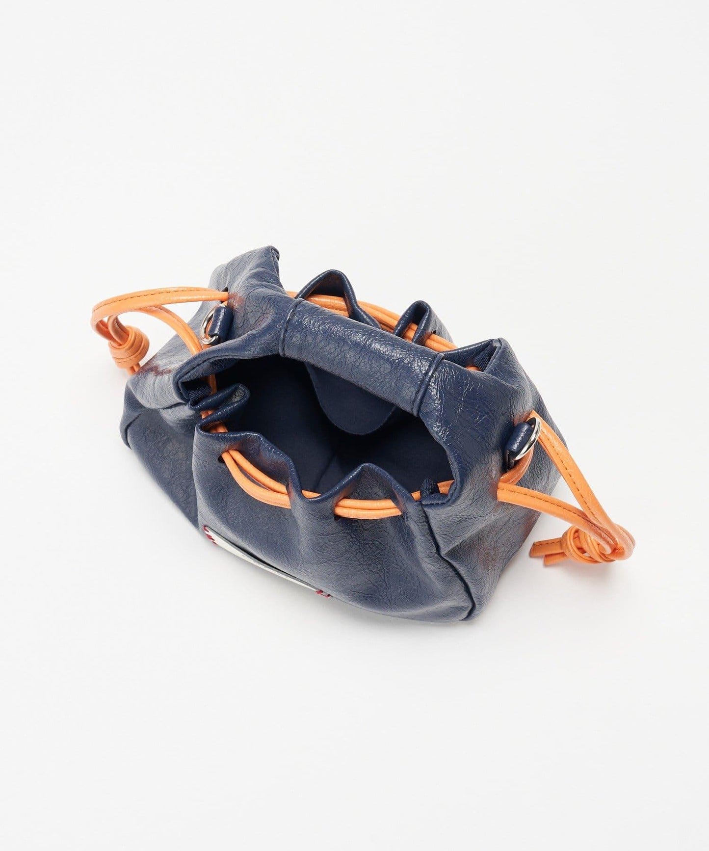 GRAIN/グレイン 復古走線 迷你束口手提包